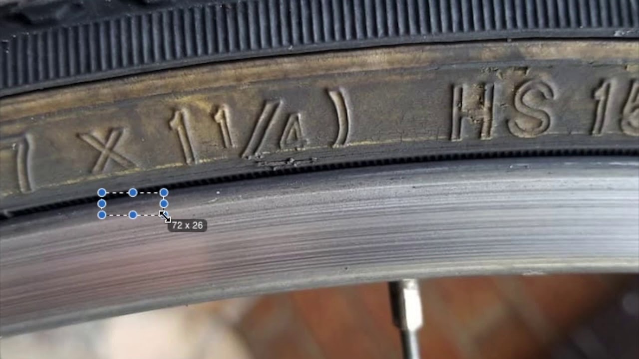 Bicycle Tire - Tube Size  - (عربى) إطار الدراجة أو مقاس التيوب