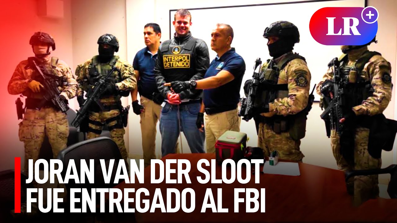 JORAN VAN DER SLOOT fue entregado a los agentes del FBI para ser EXTRADITADO a Estados Unidos | #LR