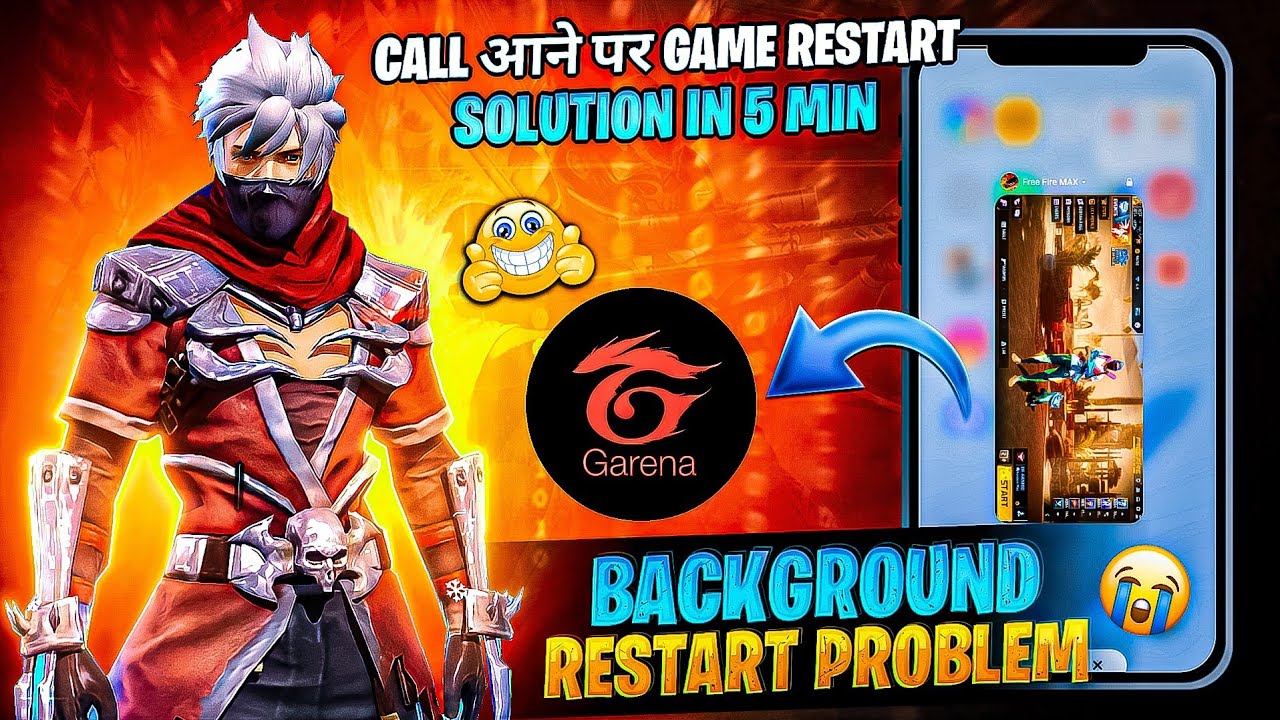 How To Solve Free Fire Background Restart Problem 🔥Minimize Restart Problem In Free Fire!!