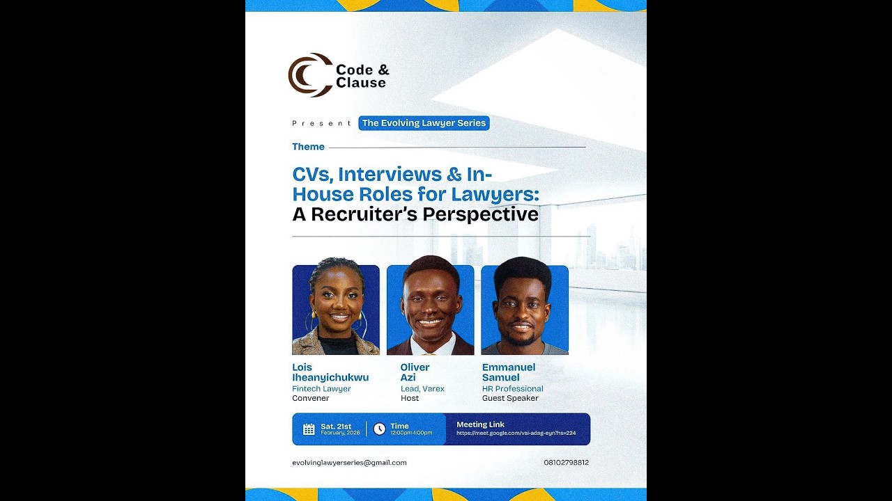 CVs, Interviews & In-House Roles for Lawyers: A Recruiter's Perspective
