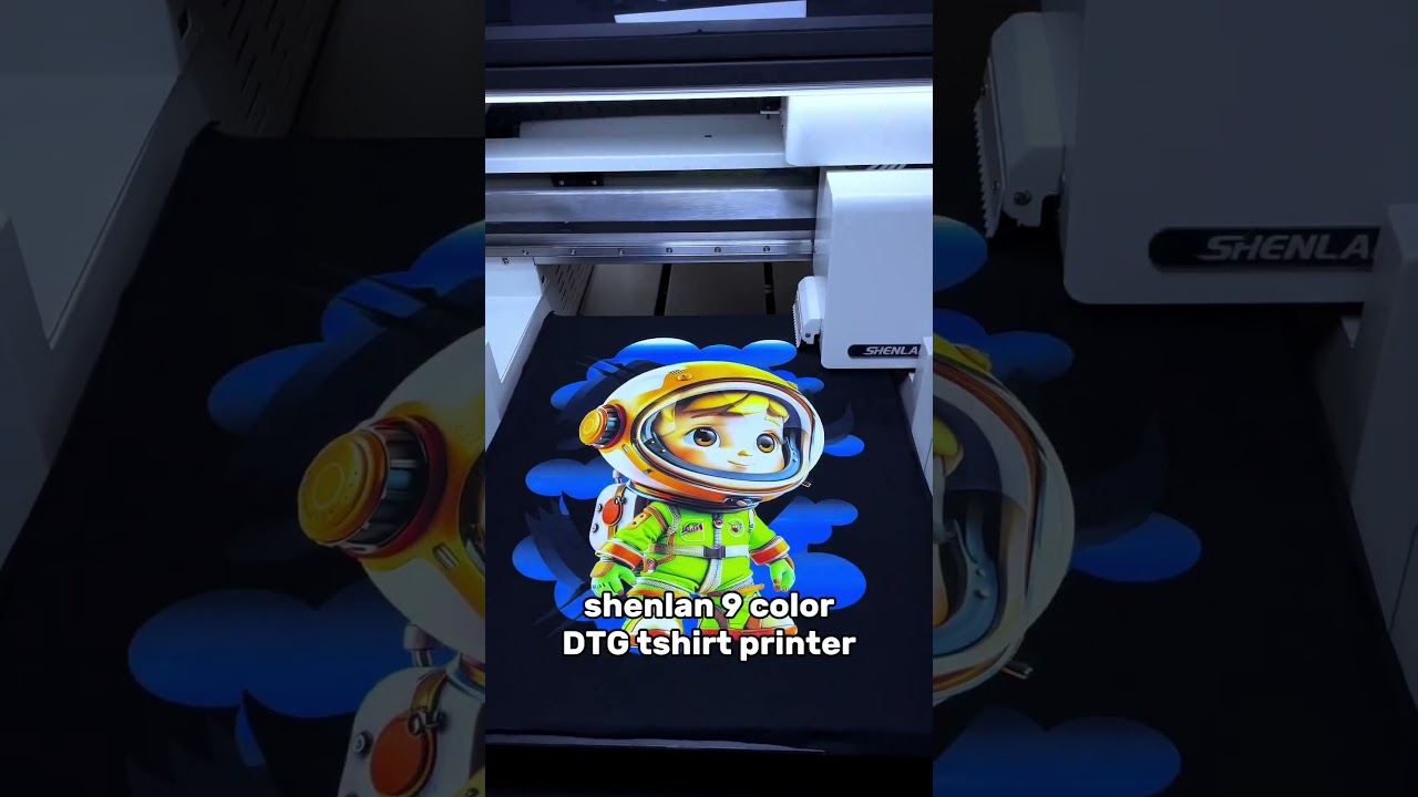 Printing machine that provides high quality customized clothing for customers 