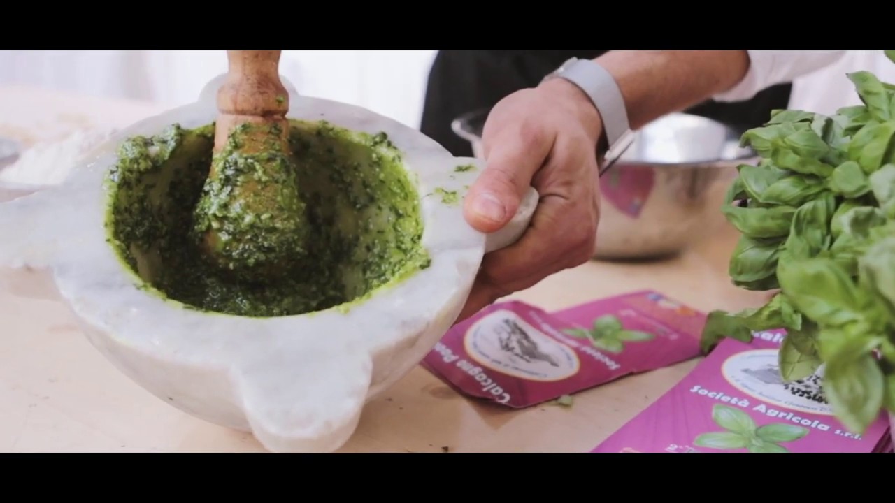 True Italian Taste - La cuisine territorial ligure - Le vrai Pesto Genovese