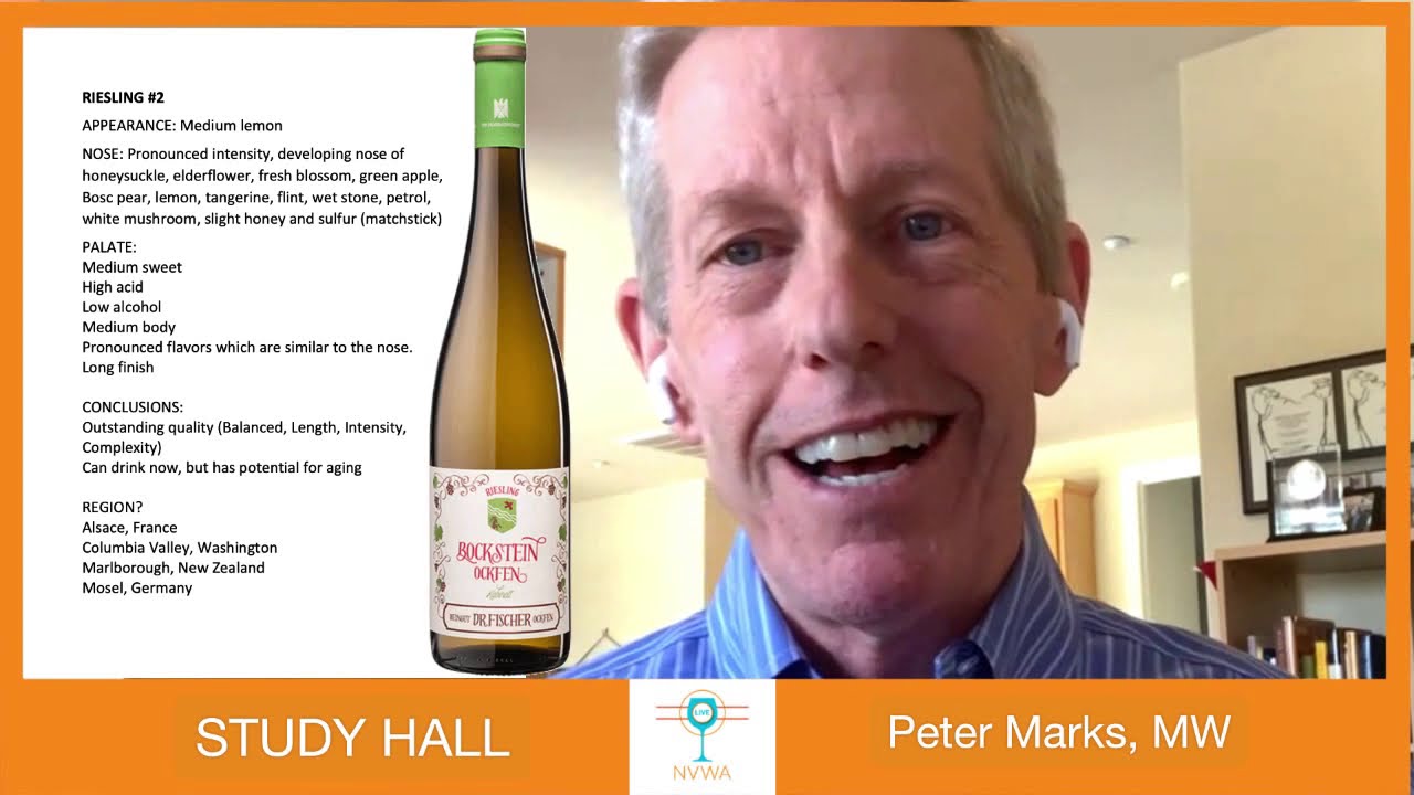 Study Hall - Wine Tasting Tips - Peter Marks, MW - Napa Valley Wine Academy