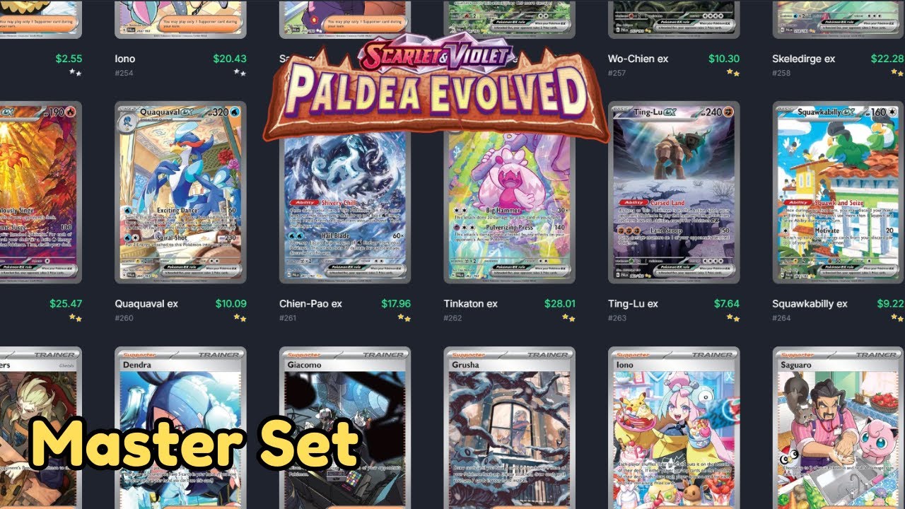 How to Complete a Pokemon Master Set in 2025