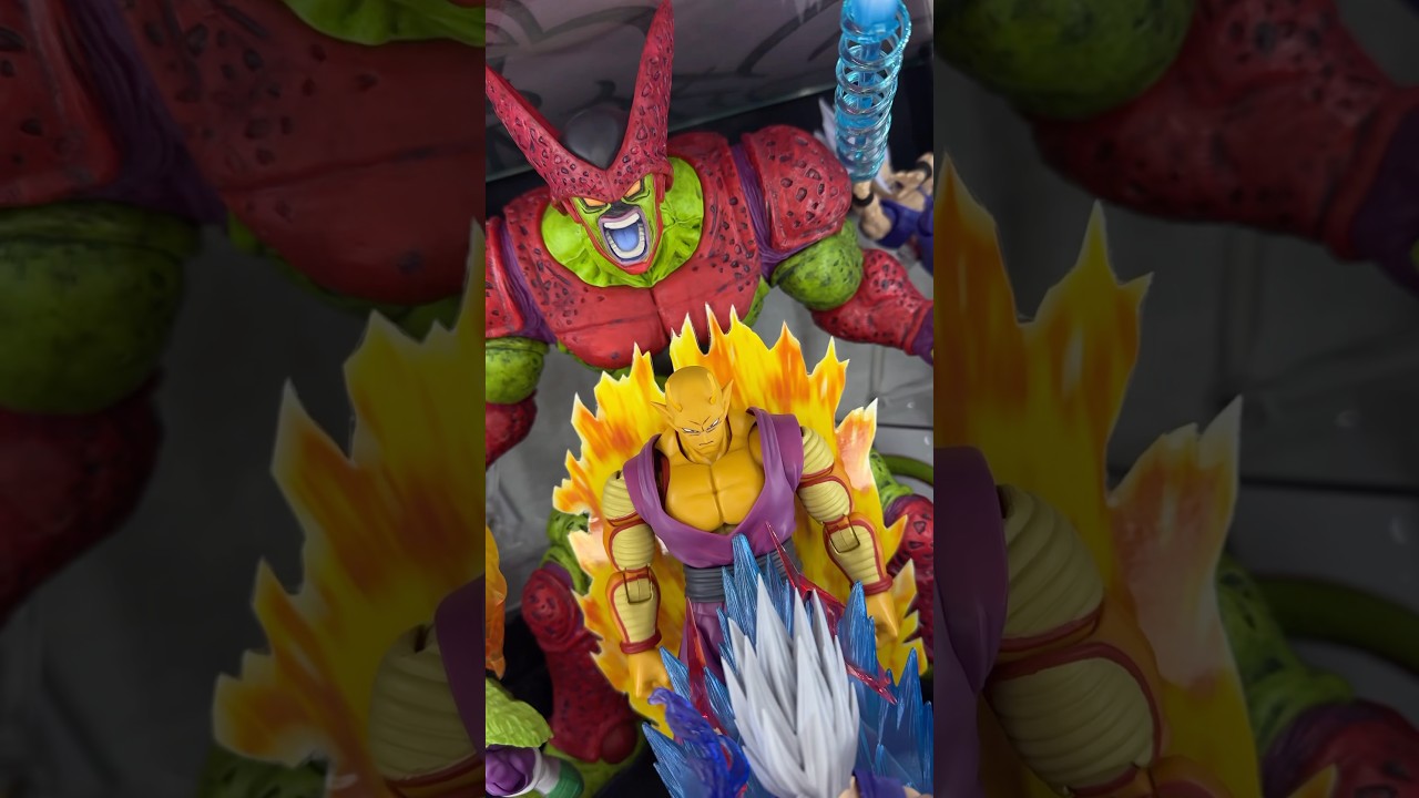 Sh figuarts super super hero update, cell max!!!! #dragonball #collection #shorts
