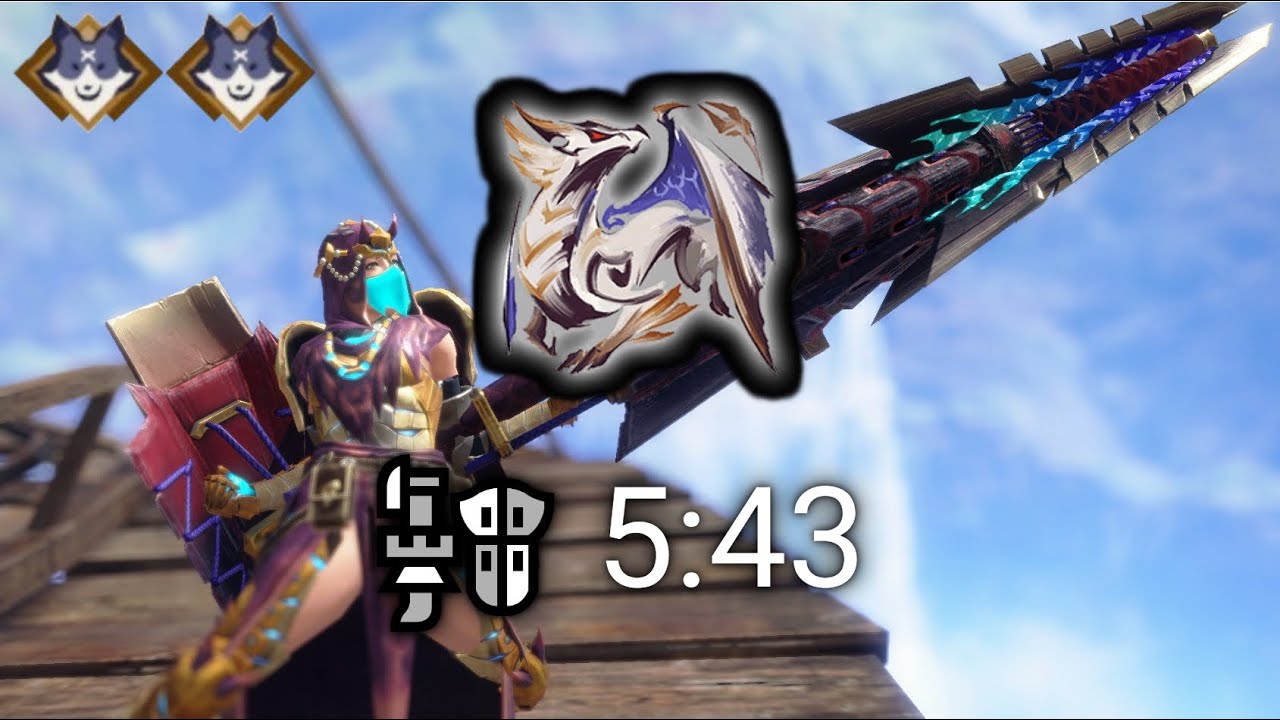Evade Gunlance Bullet Barrage vs Primordial Malzeno - Long Gunlance | MHRise: Sunbreak