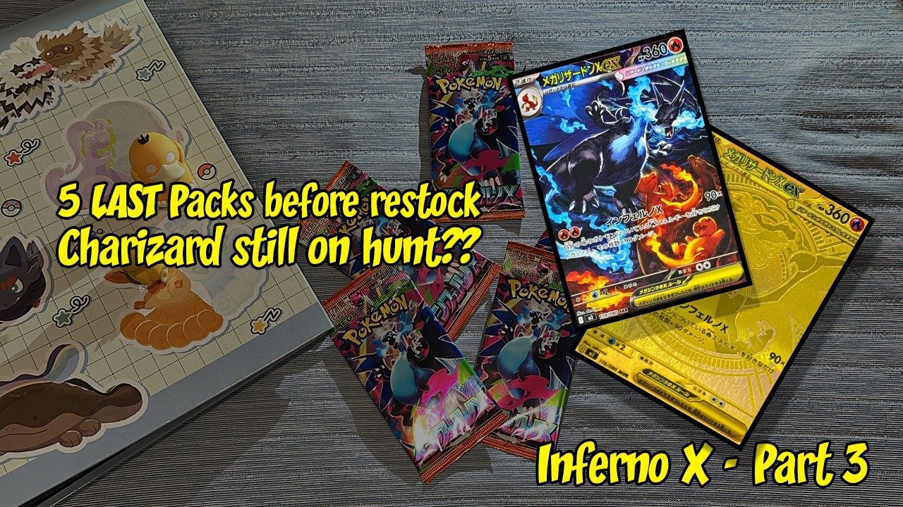 LAST PACK MAGIC IS REAL?! ✨ Inferno X 5 Packs (Part 3)