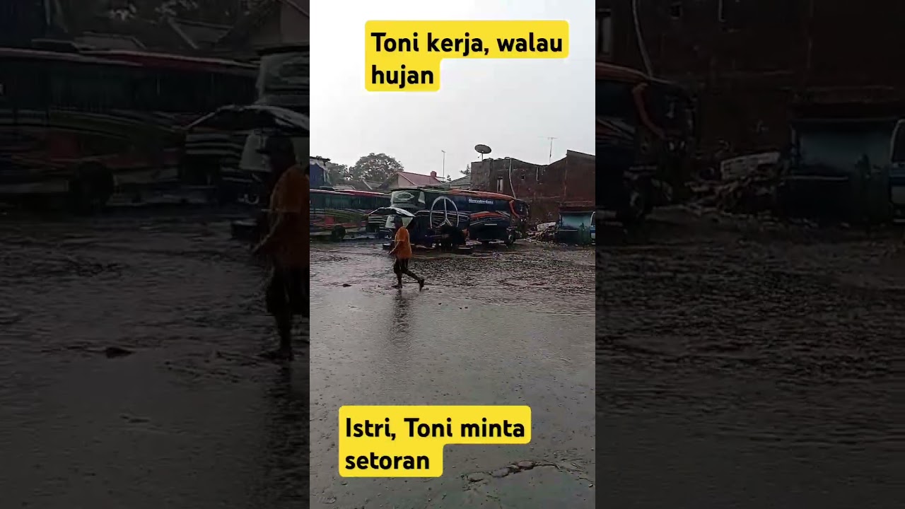 Istrinya marah, Toni kejar setoran