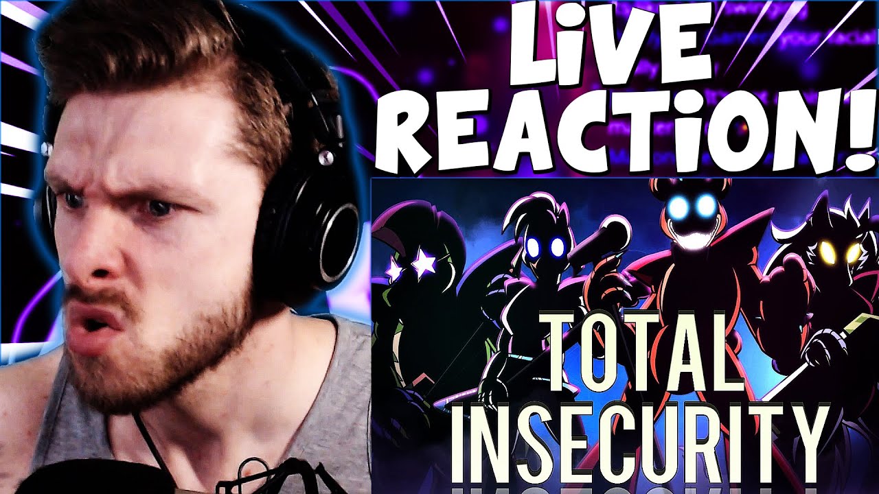 Vapor Reacts | [FNAF] SECURITY BREACH SONG ANIMATION 