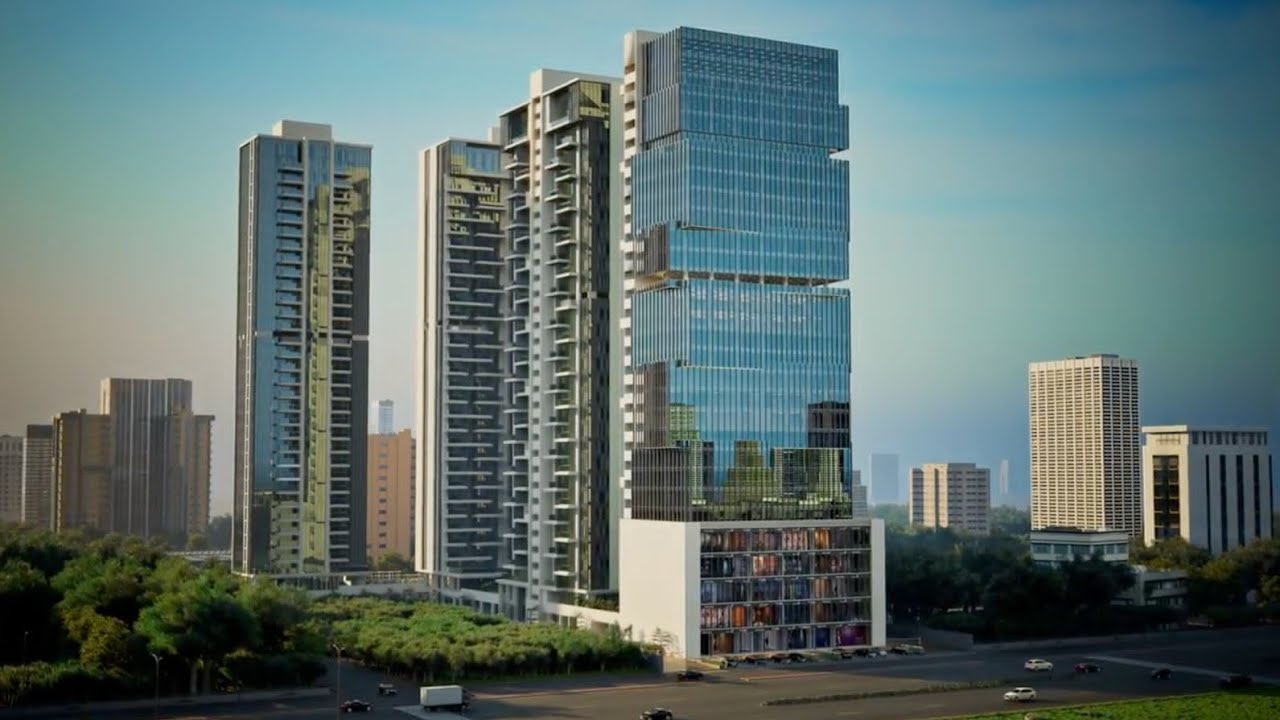 Aatmantan - LuxeHomes / Opus - Commercial  @ Gota Ahmedabad 4K #3drender #architecture #realestate