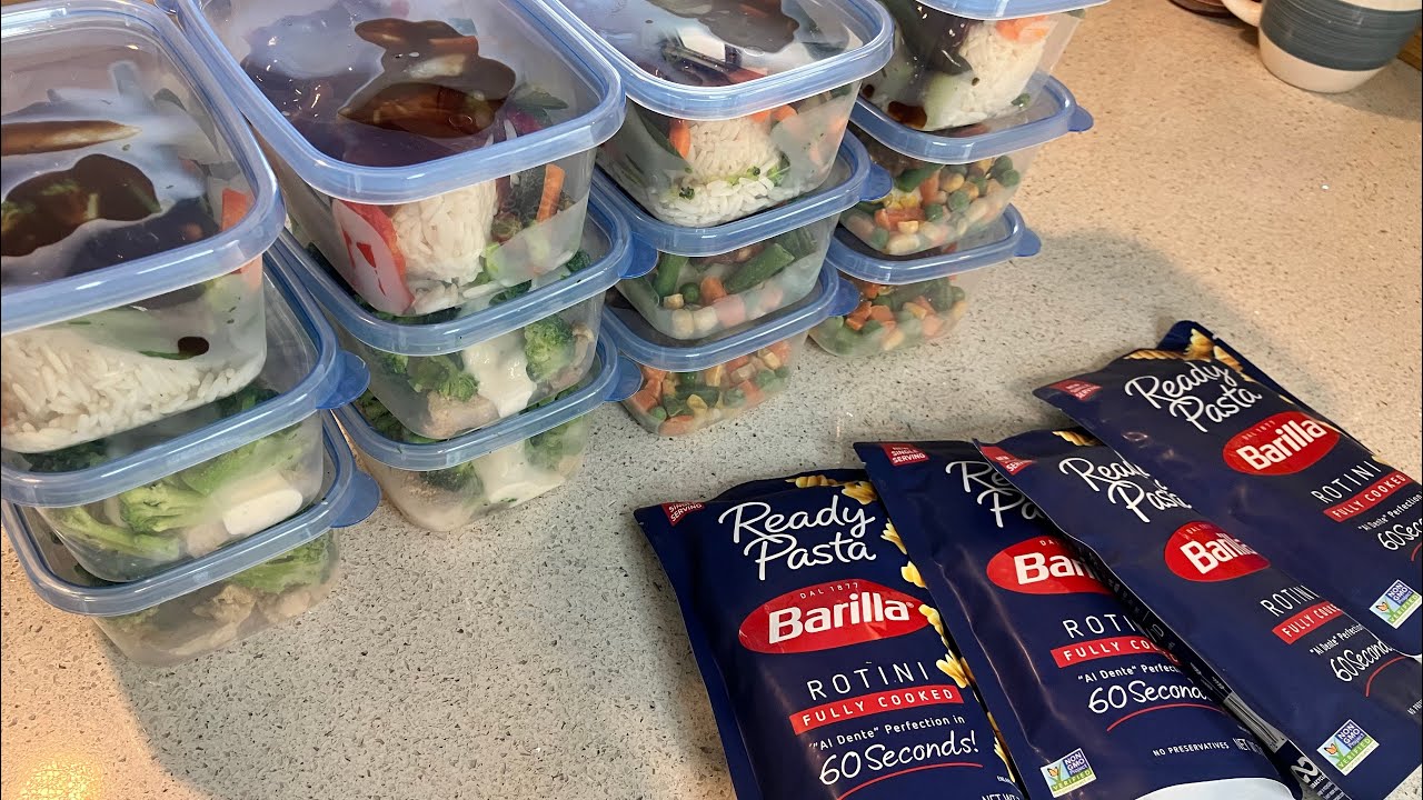 No Cook Meal Prep [$3.63 per meal] 12 meals made in 10 minutes #mealprep #nocooking #freezermeals