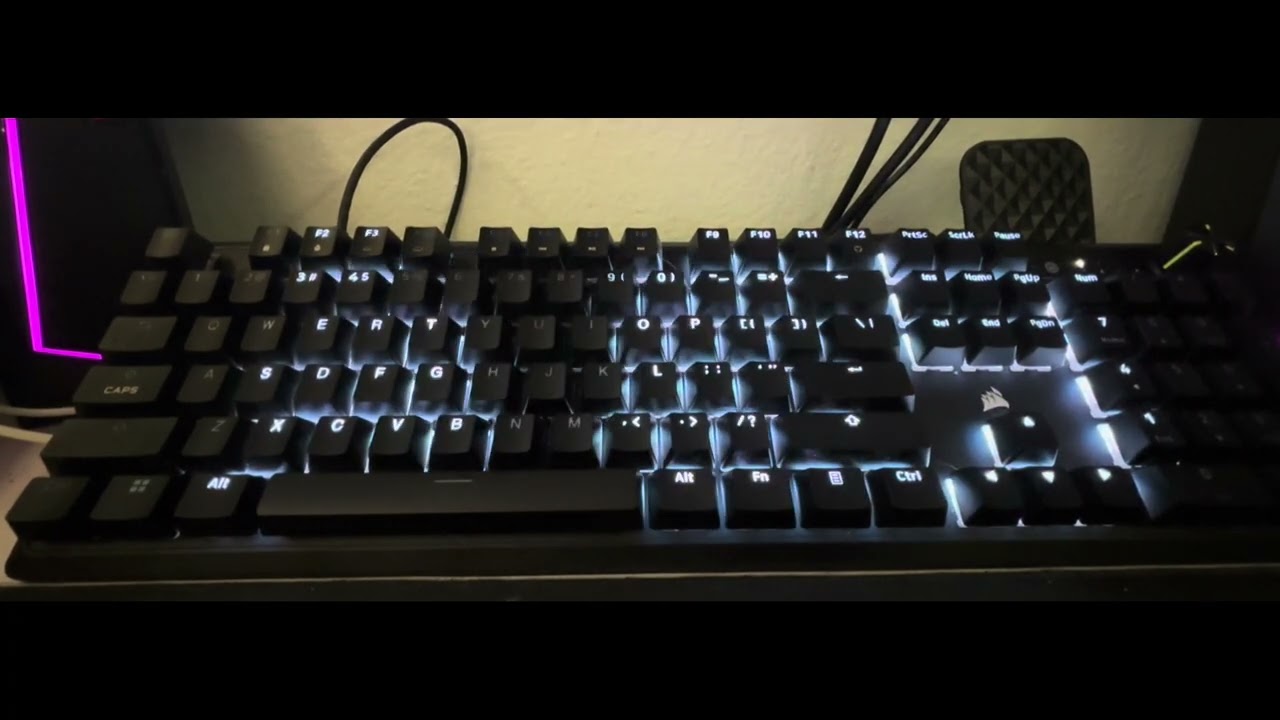 Bad Apple but it’s my keyboard ￼