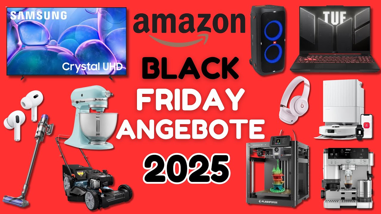 Unfassbare Amazon Black Friday Angebote 2025