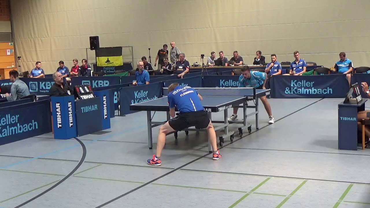 Flemming Hilpoltstein vs Folwarski Modern Defense Passau  T 3 20190825 DTTB Pokal Tischtennis 2