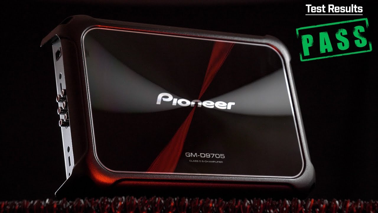 Тестирование 5-канального усилителя Pioneer GM-D9705 — Превышает характеристики!!!