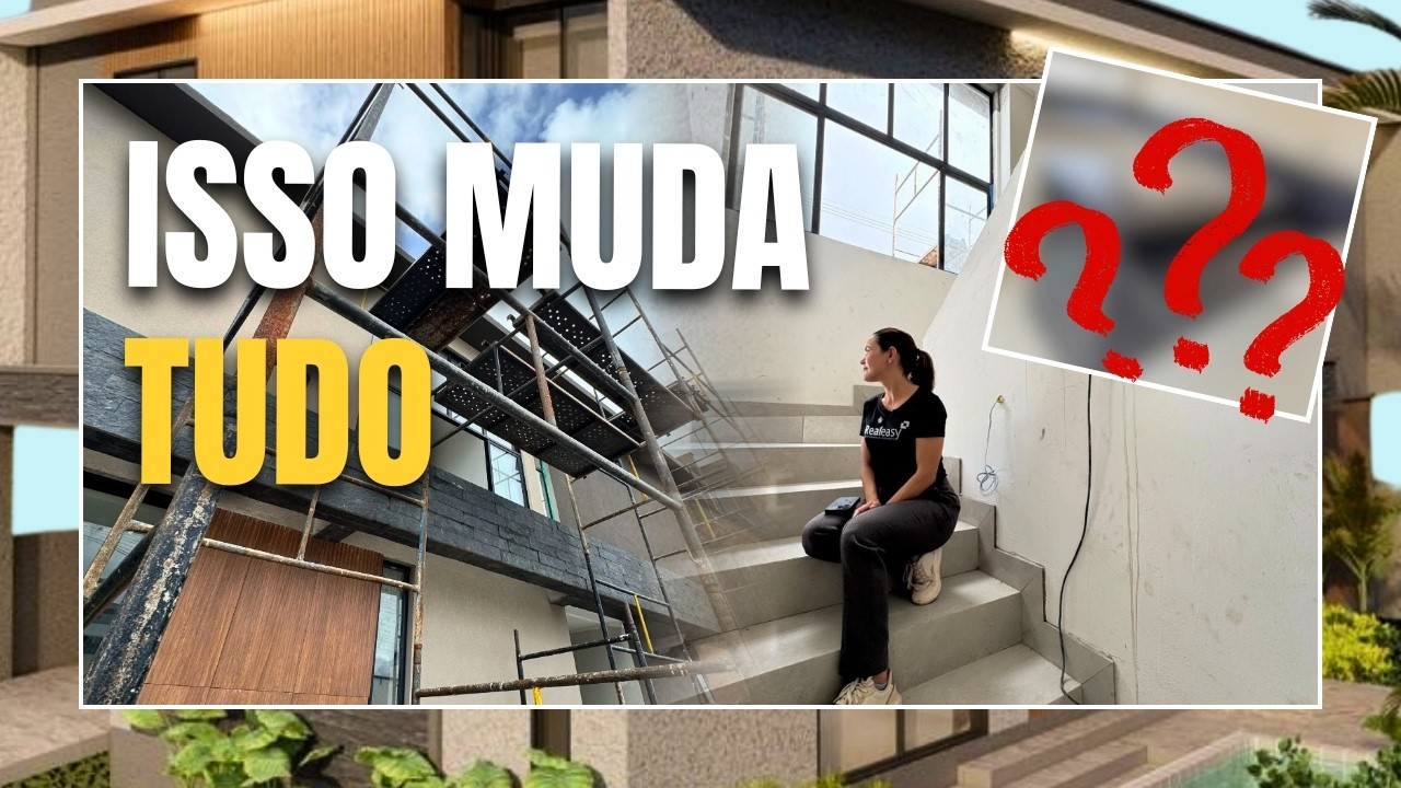 OLHA ISSO! ESSE DETALHE DA OBRA MUDA COMPLETAMENTE A CASA.