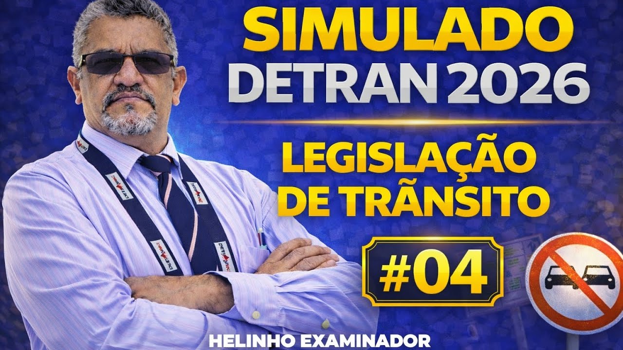 Simulado de Legislação de trânsito 