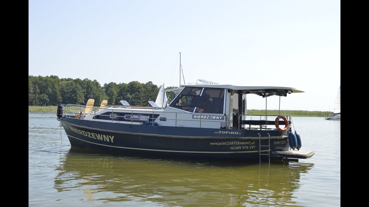Tygodniowy rejs jachtem Nautliner-38 "Nierdzewny" na Mazurach 2018