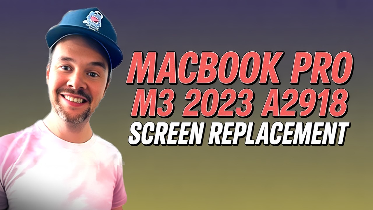 MacBook Pro M3 2023 A2918 Screen Replacement