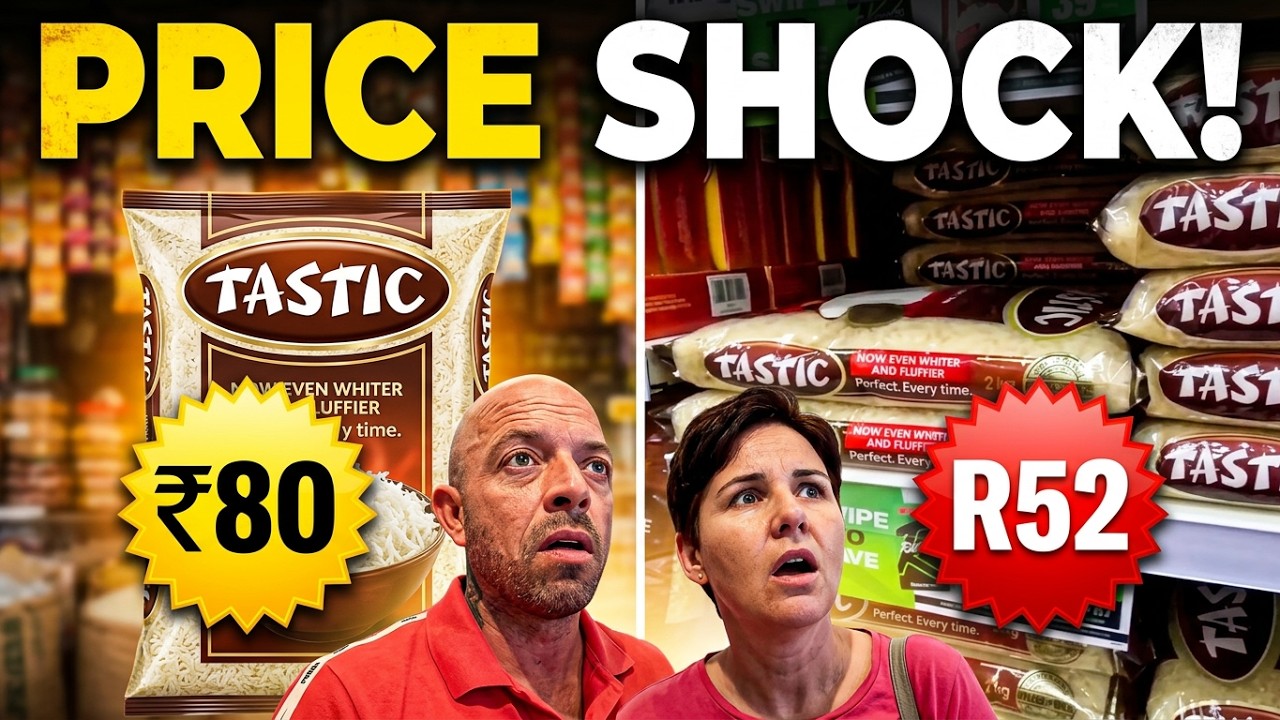 Is INDIA Cheaper Than SOUTH AFRICA? We Were SHOCKED!! 😳