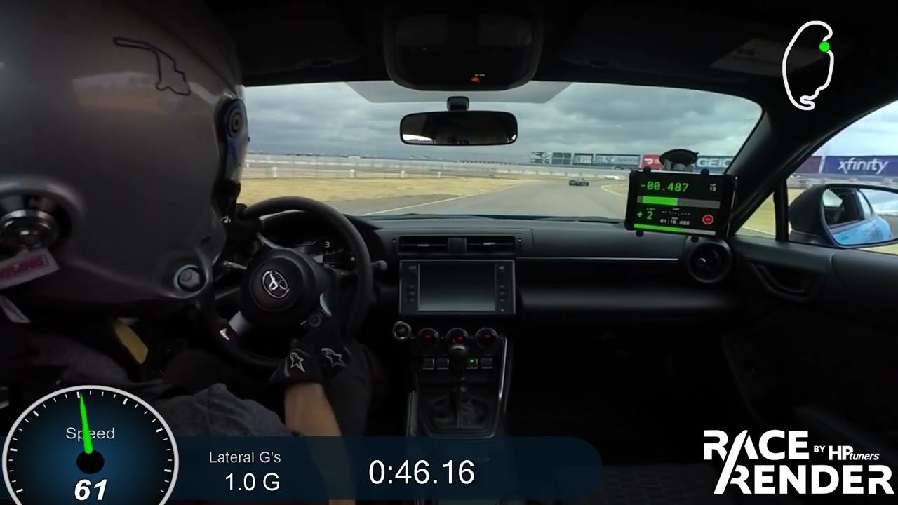 SCCA Track Night in America - Toyota GR86 - Nashville Super Speedway - 1:09.3