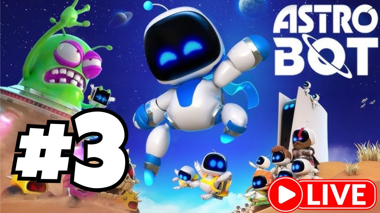 ASTRO BOT AO VIVO | Zerando o jogo no PS5 🚀