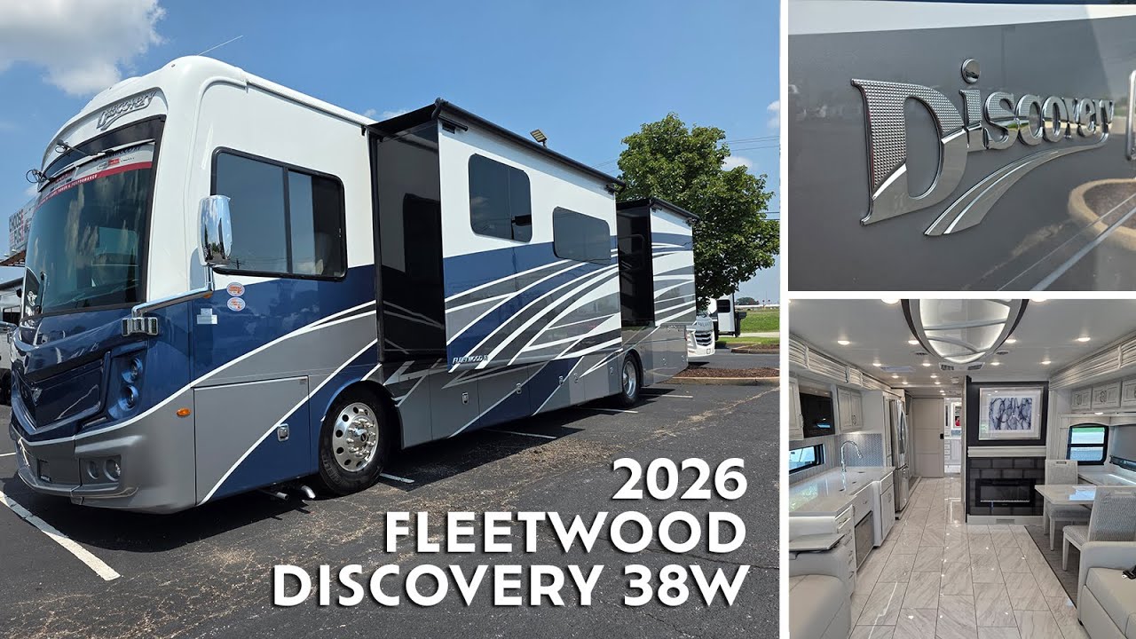 Luxury on Wheels! 🚍 2026 Fleetwood Discovery 38W RV Walkthrough & Review