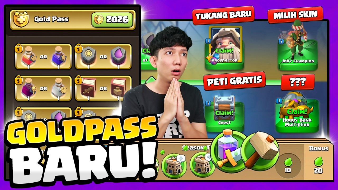 GOLDPASS DIRUBAH!! SEKARANG 5x LEBIH UNTUNG!