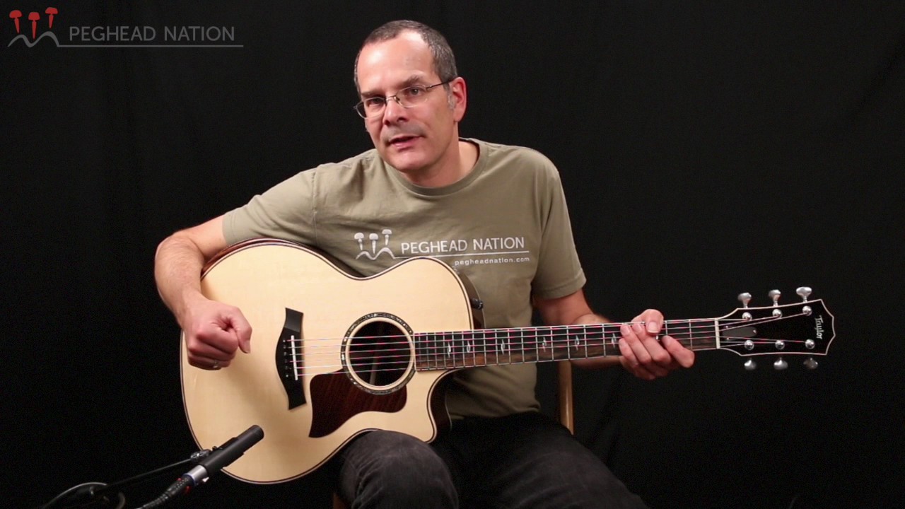 Демонстрация Taylor 814ce DLX от Peghead Nation
