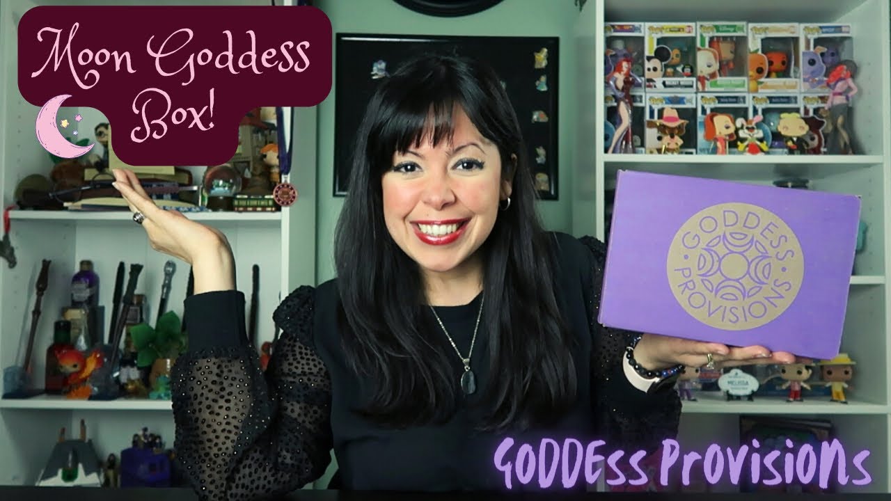 GODDESS PROVISIONS | Moon Goddess Box | A Witchy Unboxing 🌙💜
