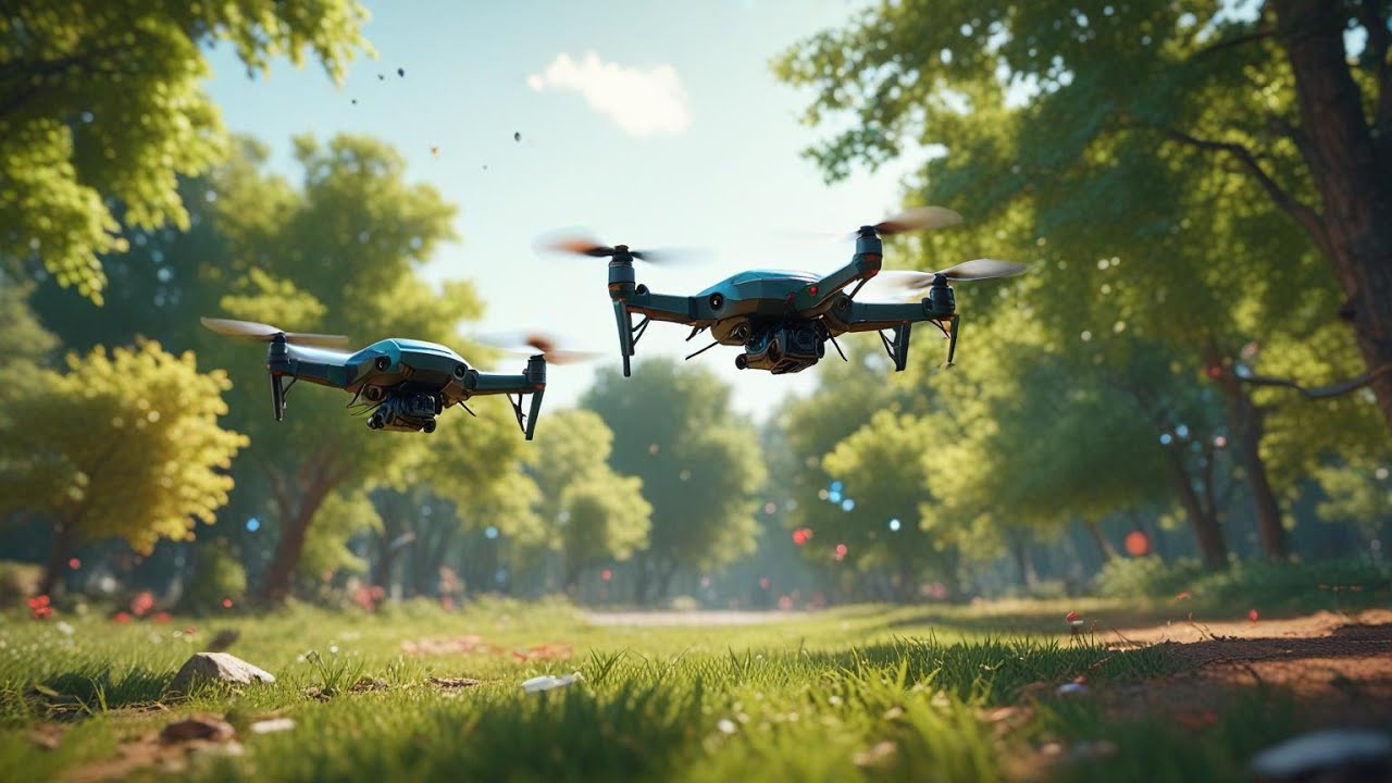 FPV Drone - Chase Practice at the Park