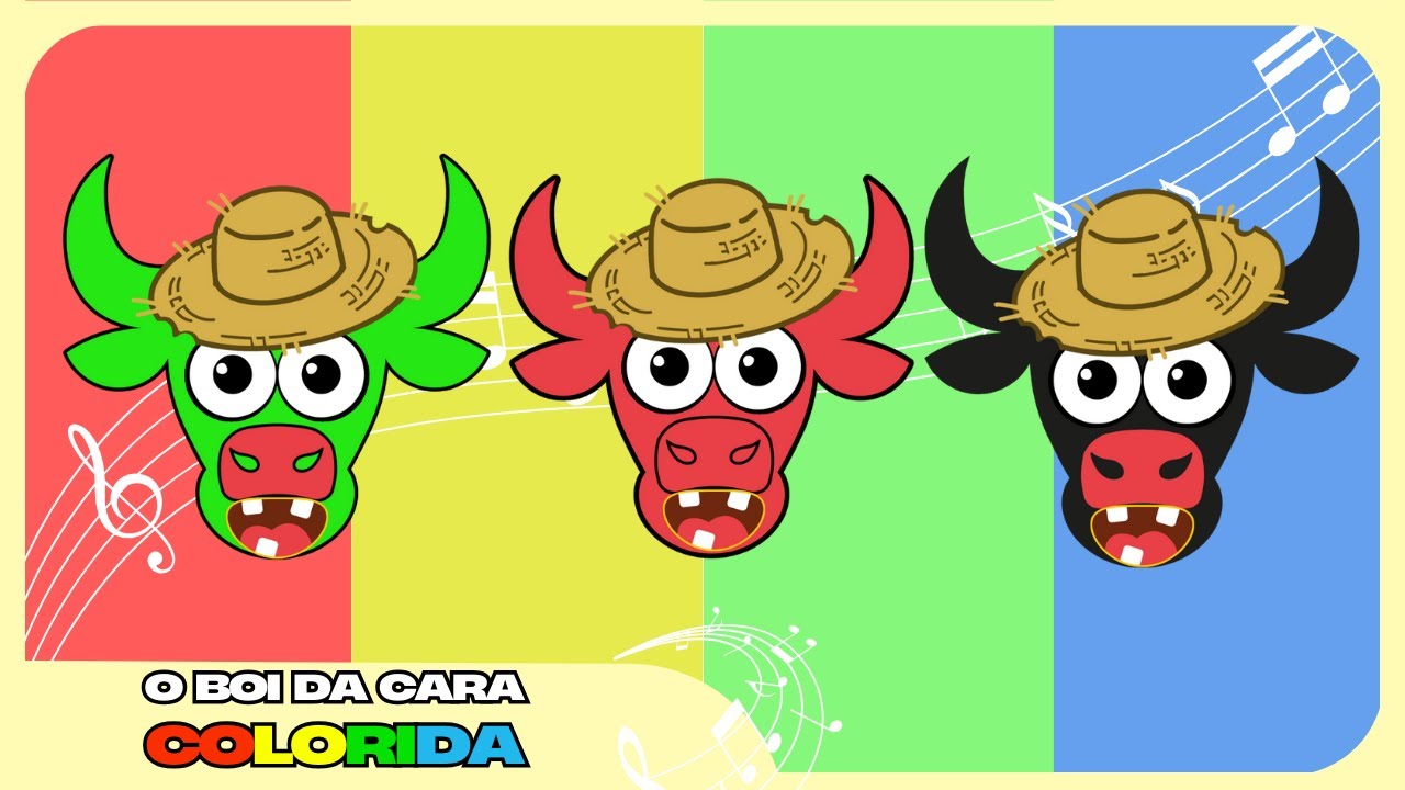 BOI DA CARA COLORIDA - @aturmadoestojo ( Música infantil ) #boidacarapreta #musicainfantil