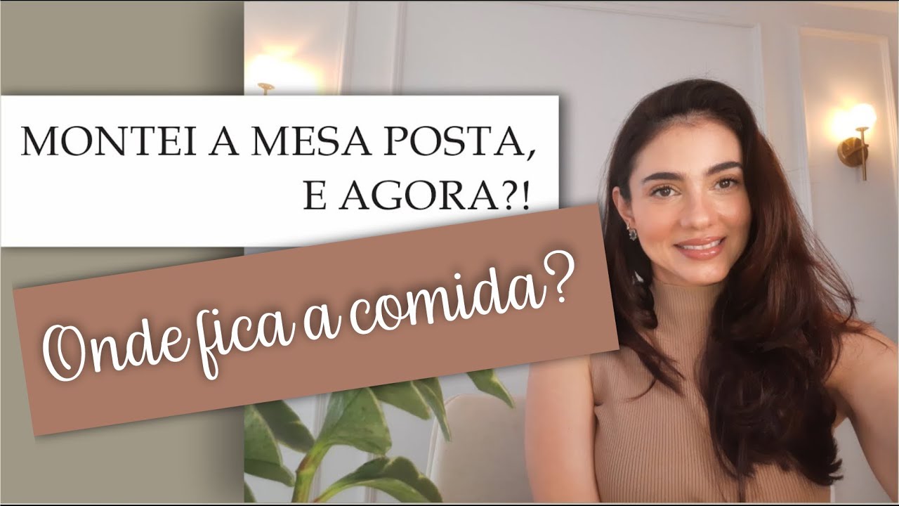 Como servir a comida na mesa posta? | TIPOS DE SERVIÇO Á MESA | Mesa posta para iniciantes