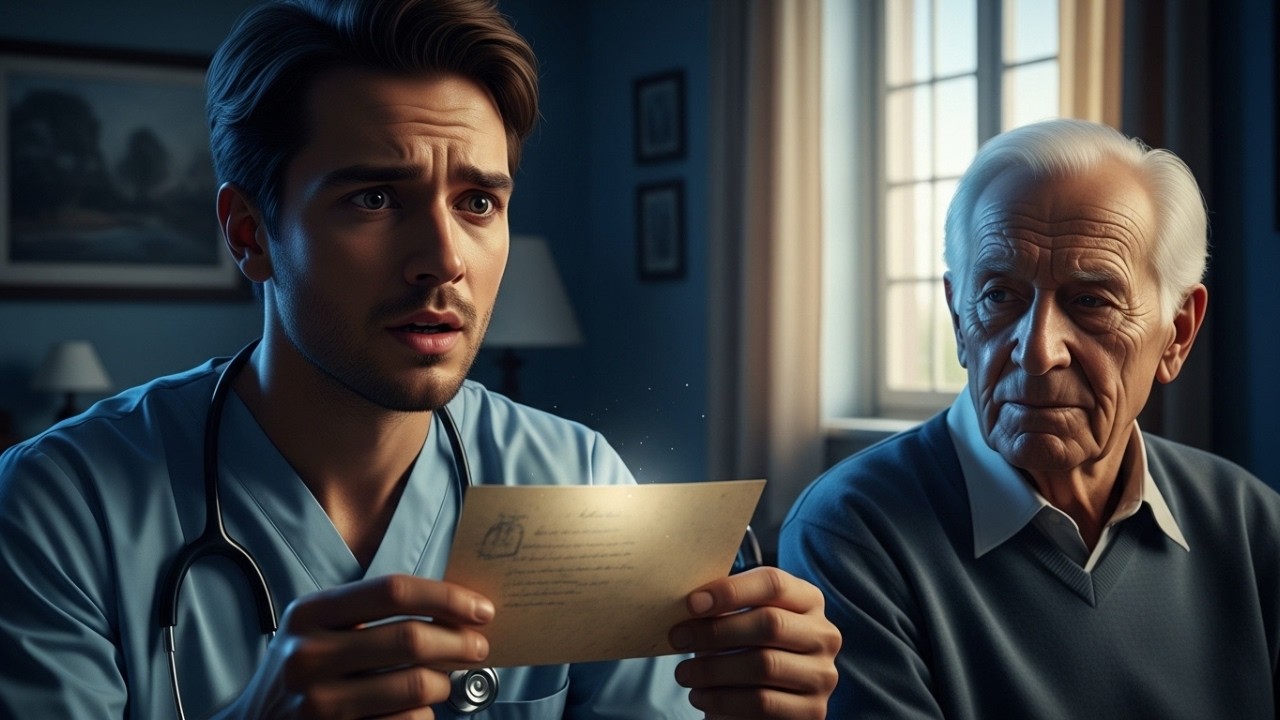 Enfermero Recibe CARTA CHOCANTE: Anciano La Escribió Con SU Nombre 30 Años Antes