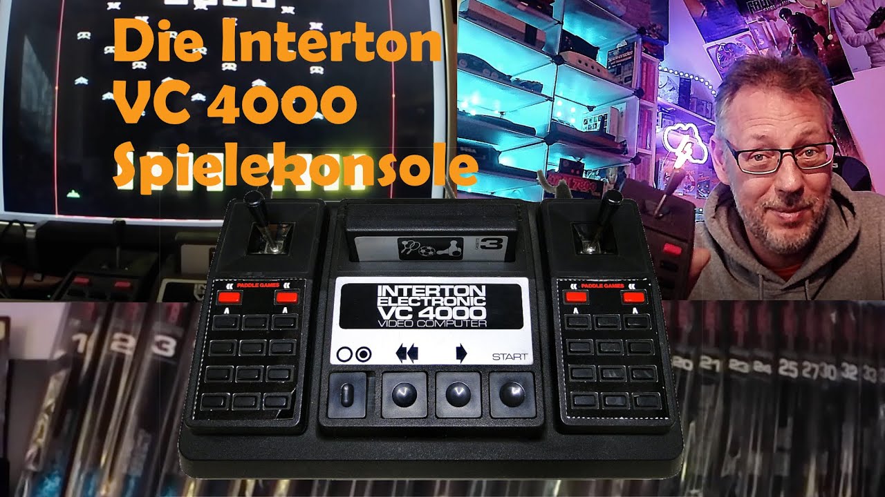 Die Interton VC4000 Spielekonsole - Made in Germany?