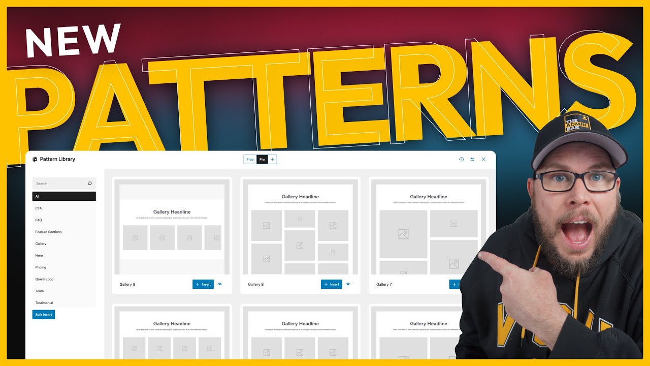 Rapidly Prototype Websites with GenerateBlocks' NEW Pattern Library!
