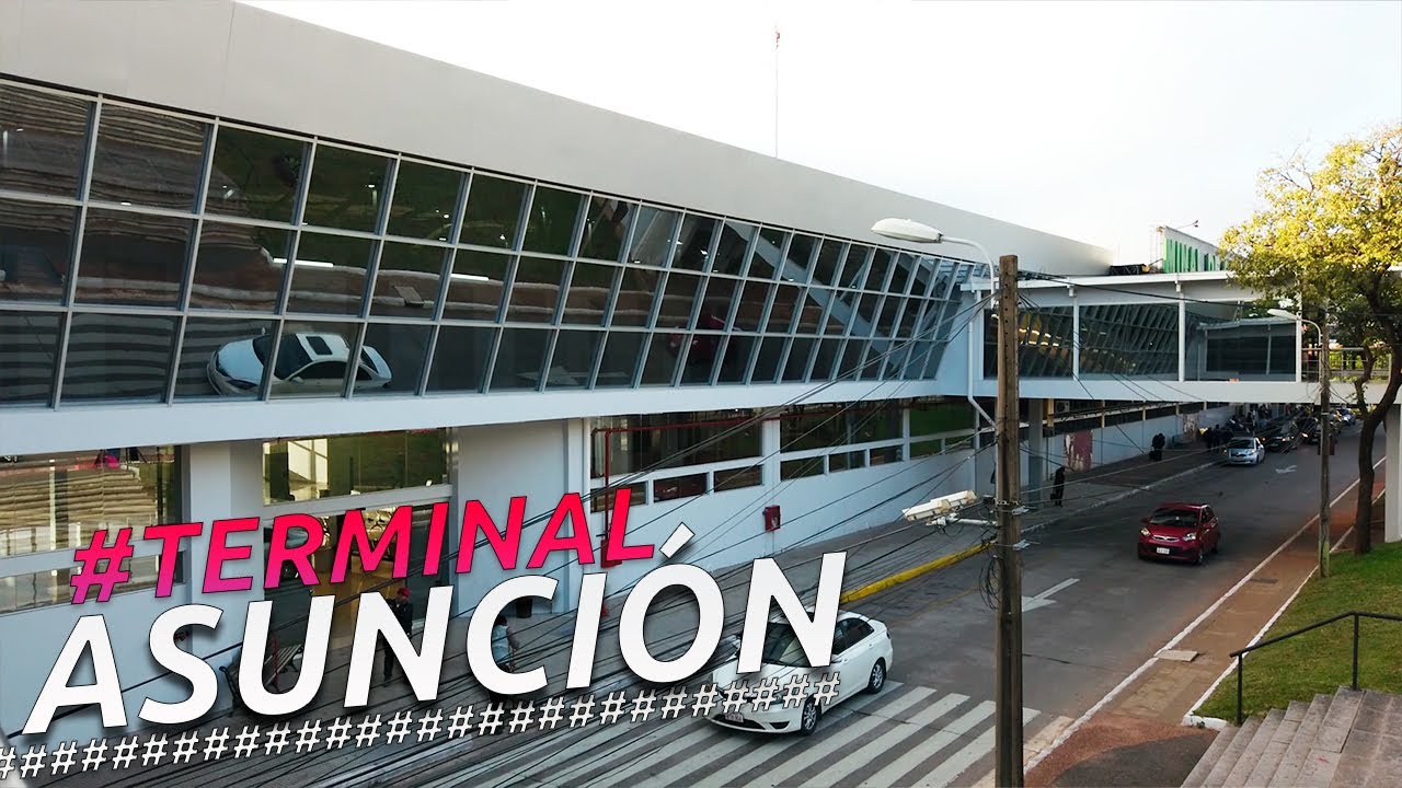 Recorriendo LA ESTACION de BUSES de ASUNCIÓN I PARAGUAY I 4K Walking Tour VLOG