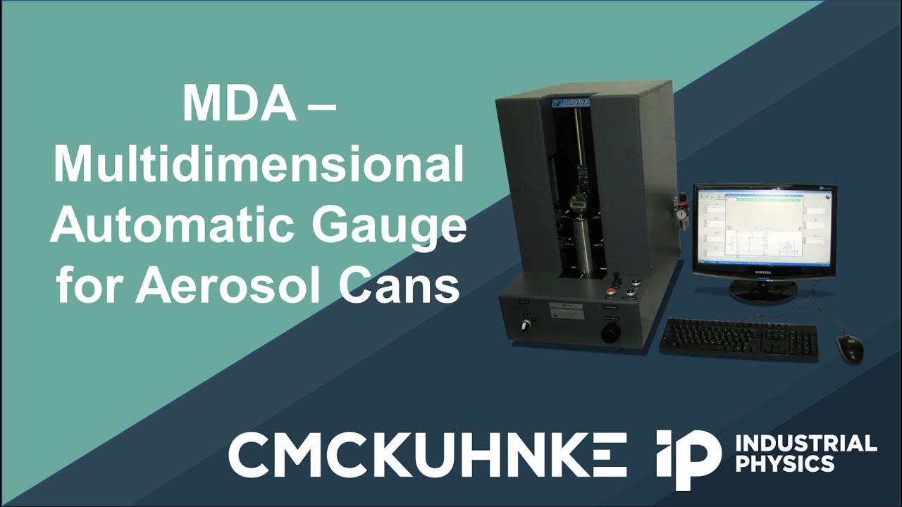 CMC-KUHNKE QbyV MDA – Multidimensional Automatic Gauge for Aerosol Cans