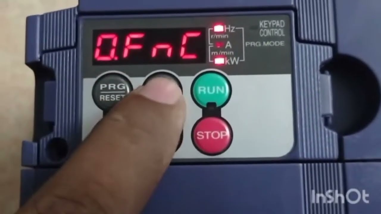Fuji Frenic Mini Multi  & Mega Series VFD Configuration A to Z | ম্যানুয়াল অনুসরণে সম্পূর্ণ সেটআপ।