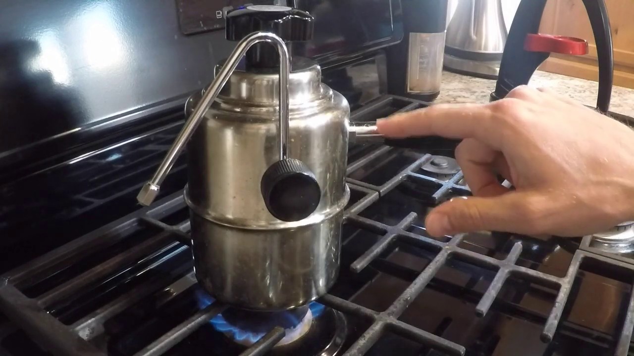 Steaming milk with a Bellman