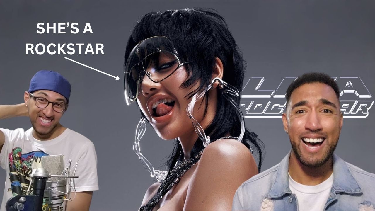 RAPPERS React to K-Pop QUEEN (LISA - ROCKSTAR)