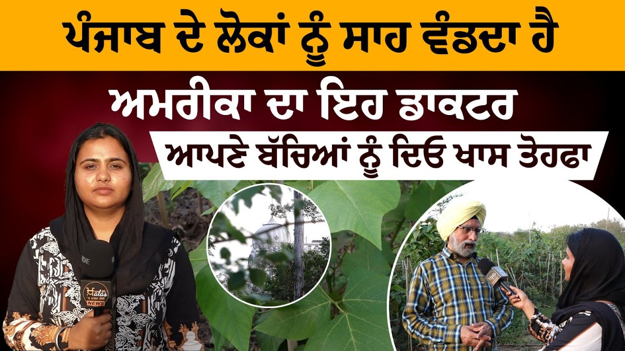 5 ਲੱਖ ਰੁੱਖ ਲਾ ਚੁੱਕੀ Eco Sikh Charitable Society ਦੇ Founder Dr. Rajwant Singh ਨਾਲ ਖਾਸ ਗੱਲਬਾਤ