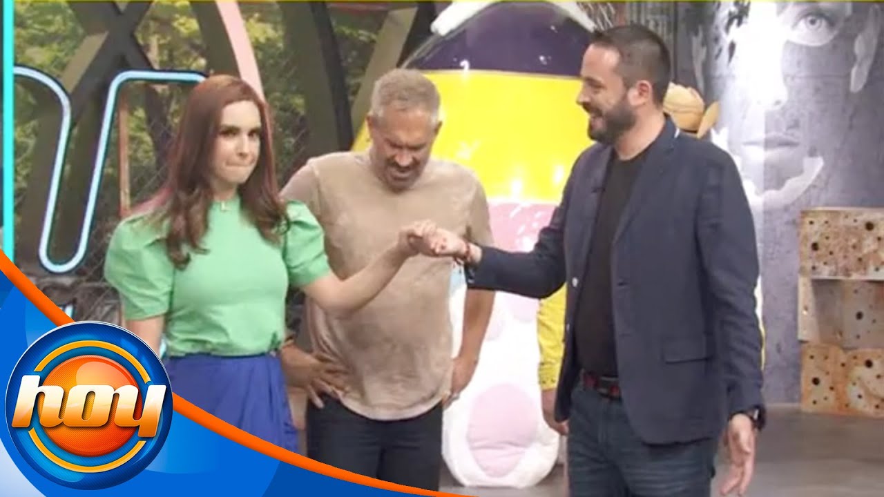 ¡¿Tania Rincón se atreve a caminar sobre vidrios?! | Programa Hoy