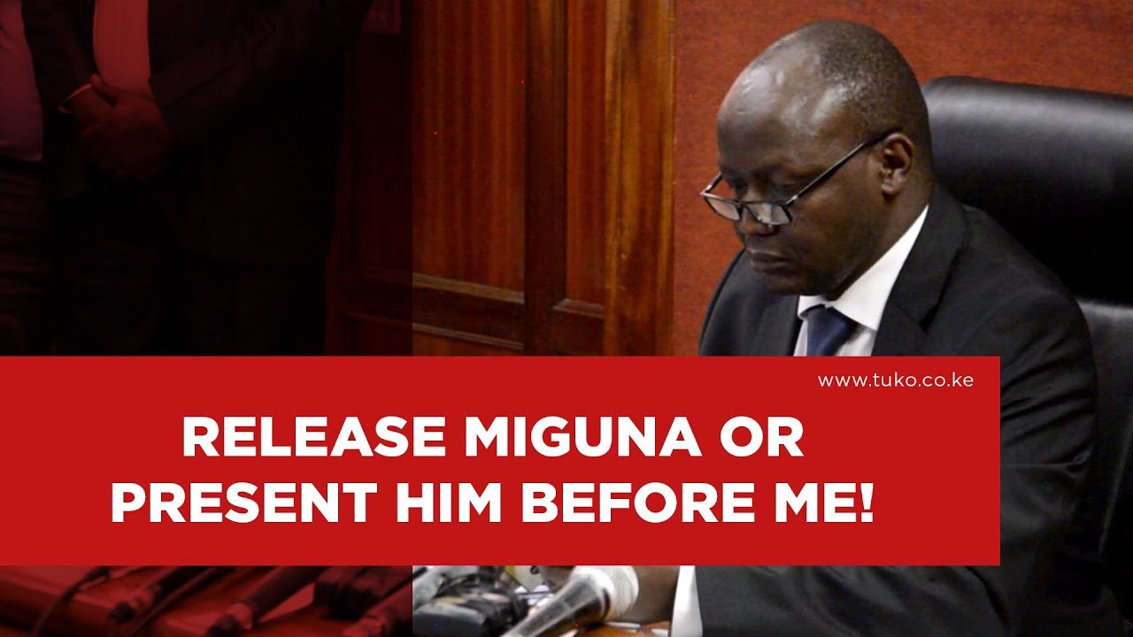 Director of Public Prosecution fails to produce Miguna Miguna in court