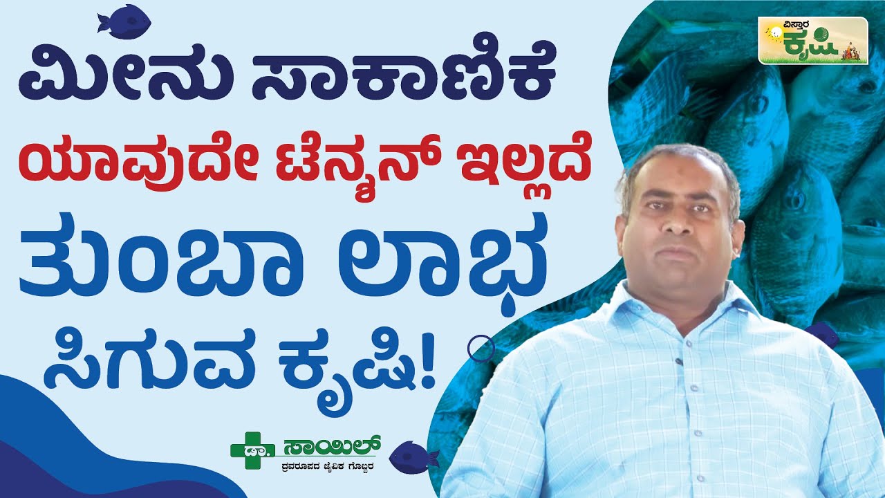 ಮೀನು ಸಾಕಾಣಿಕೆ : ಯಾವುದೇ ಟೆನ್ಶನ್‌ ಇಲ್ಲದೆ ತುಂಬಾ ಲಾಭ ಸಿಗುವ ಕೃಷಿ! | Vistara Krishi | Fish Farming