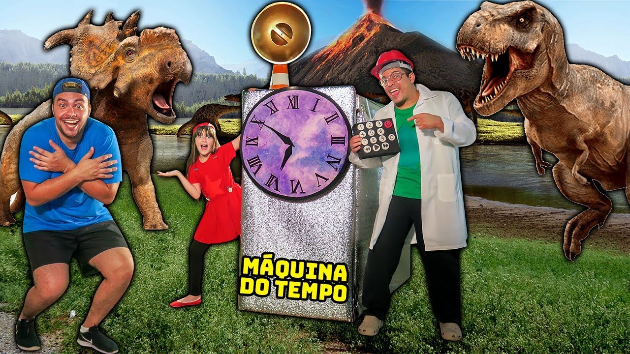 OS AVENTUREIROS E O MUNDO DOS DINOSSAUROS !!!