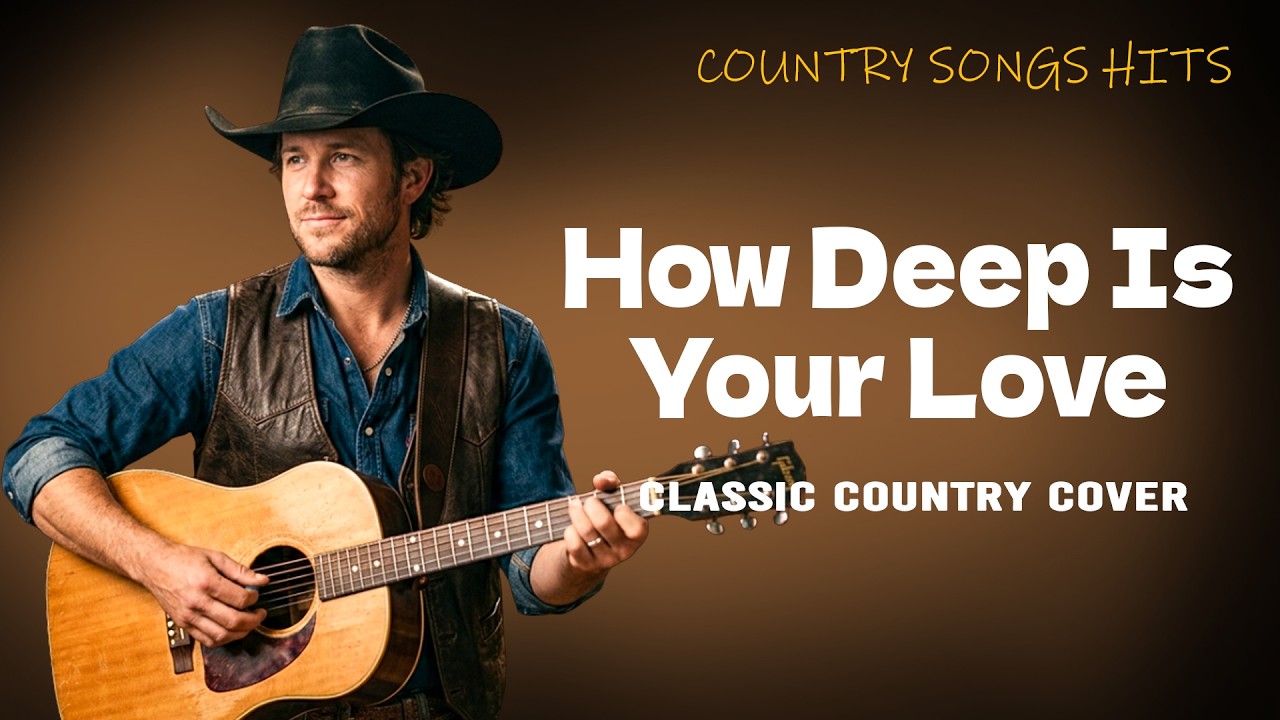 How Deep Is Your Love – Bee Gees (With Lyric ) | Classic Country Cover