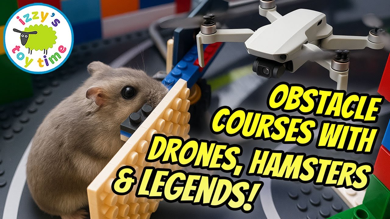 DRONES, HAMSTERS & NINJAS?! | 1 Hour of Wild Obstacle Course Action!