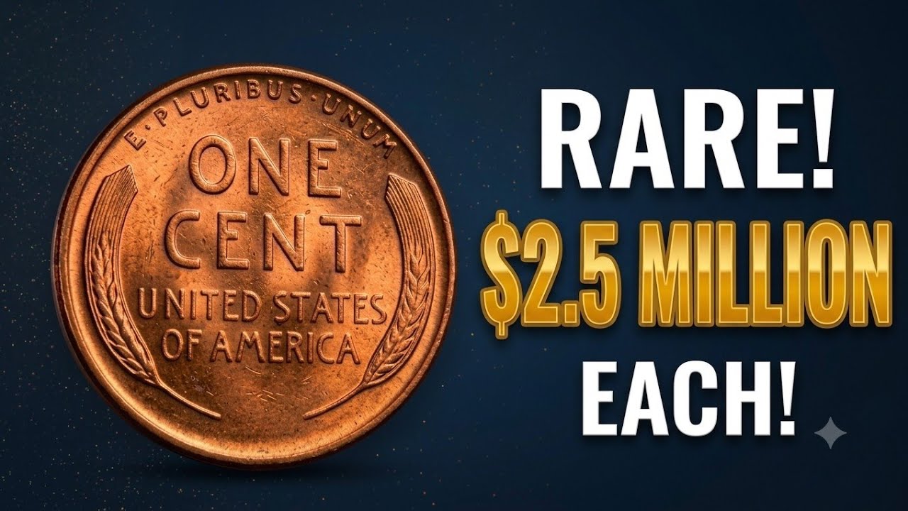 These 3 Lincoln Wheat Pennies Are Worth Over $500,000 - Check Your Pocket Change NOW!