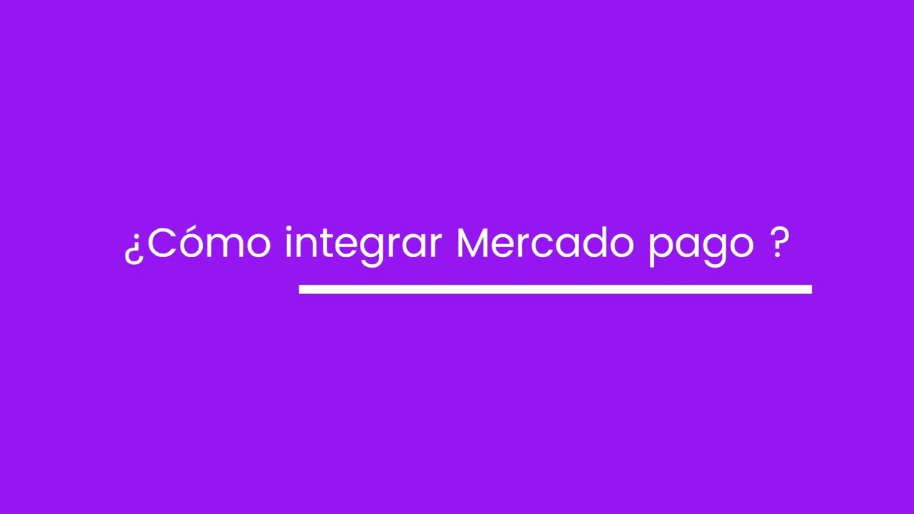 ¿Cómo integrar Sabionet con mercado pago?